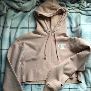 Original Champion Crop Hoodie (New, unworn) size M